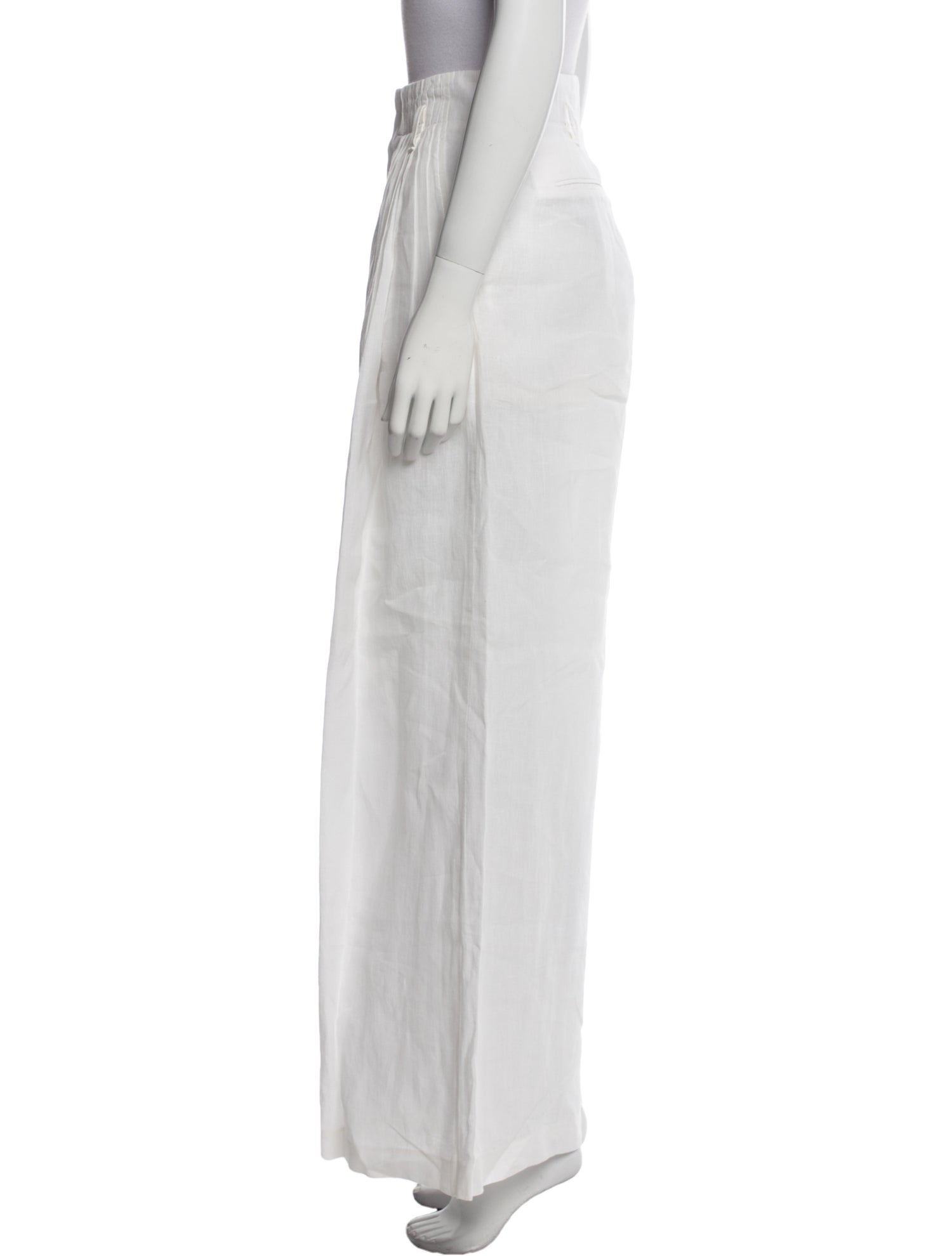 Chloé Linen Wide Leg Pants