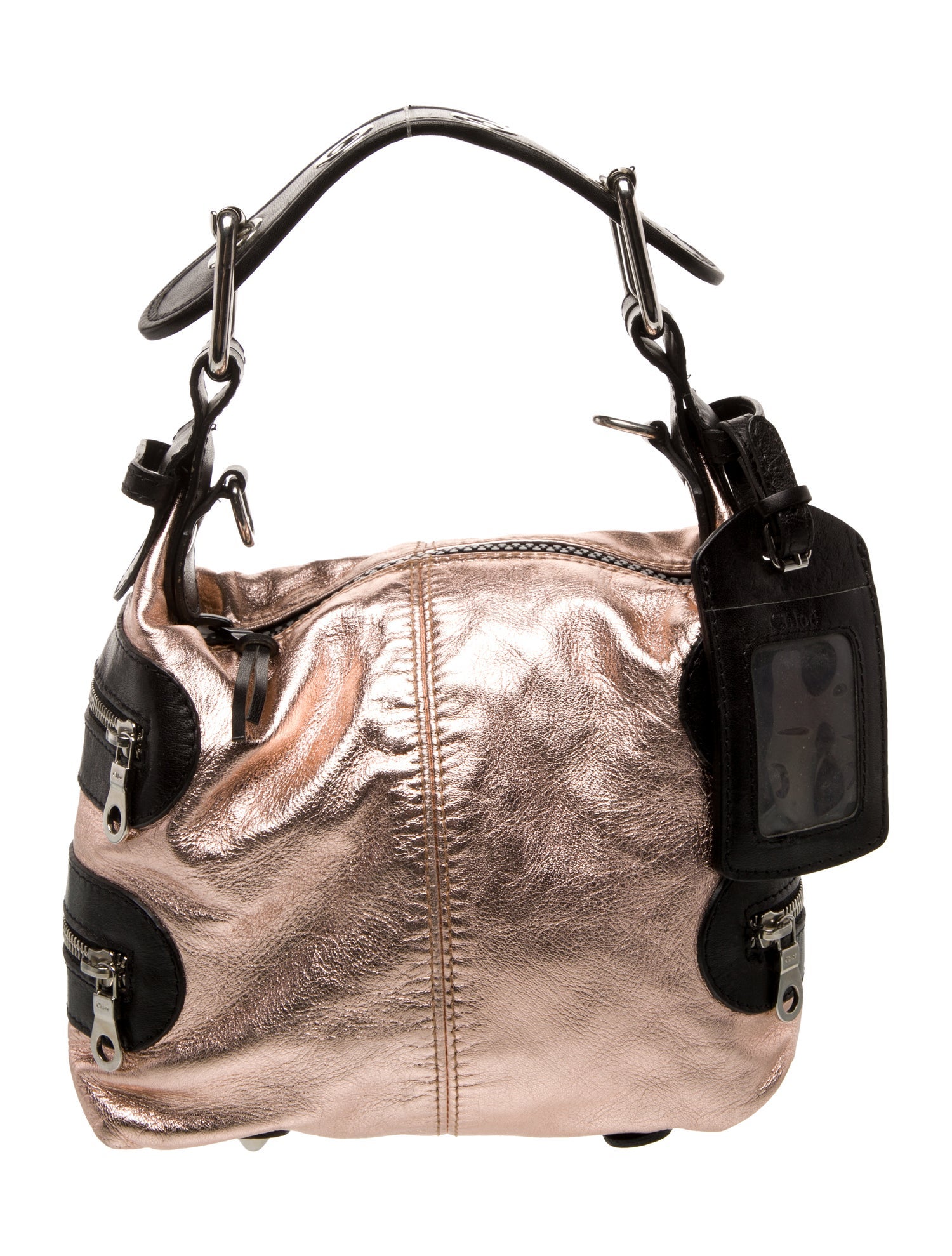 Chloé Leather Top Handle Bag