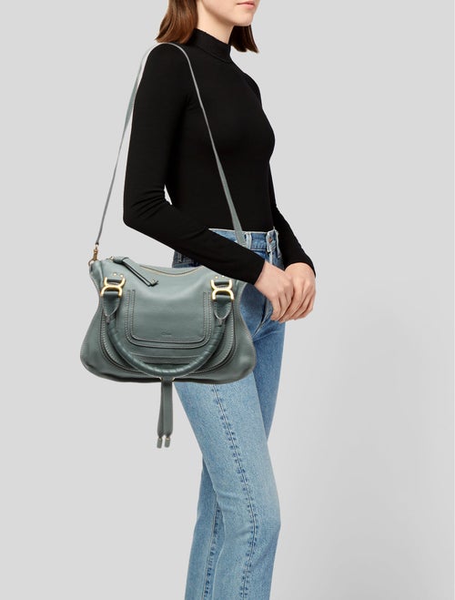 Chloé Leather Marcie tote bag Small