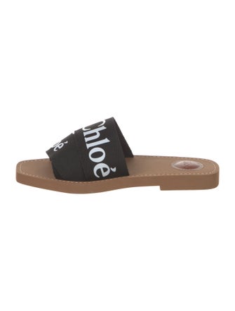 Chloé Woody Printed Slides
