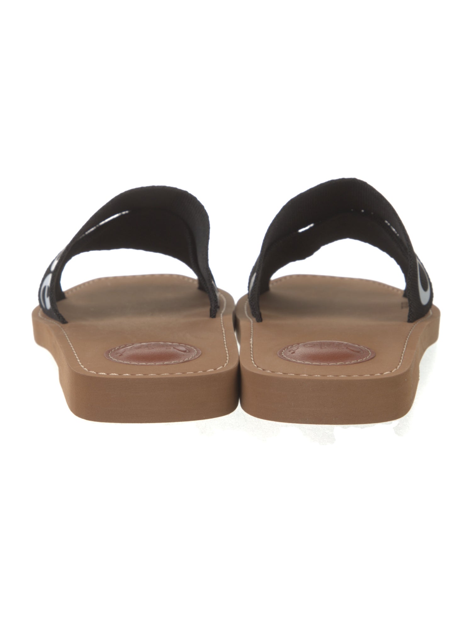 Chloé Woody Printed Slides