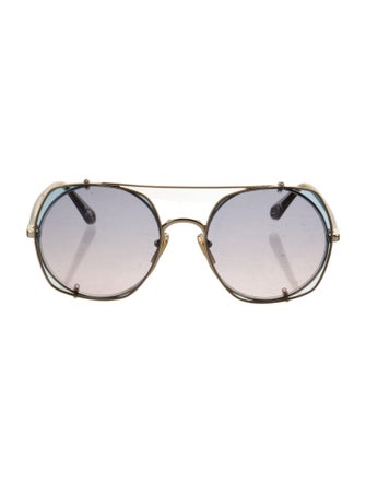Chloé Aviator Tinted Sunglasses