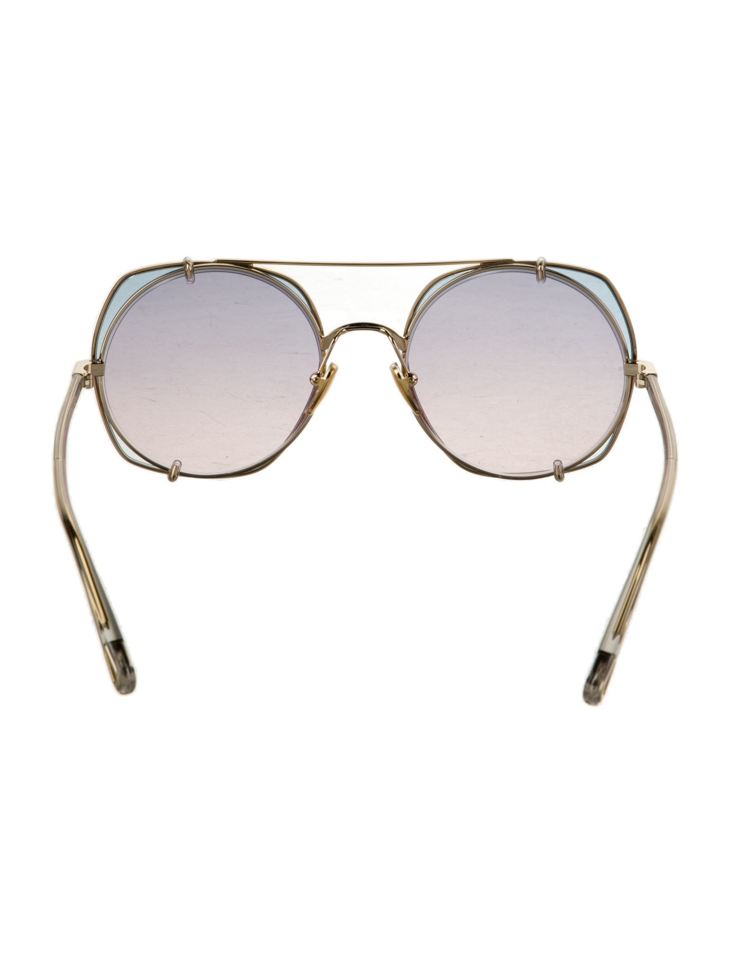 Chloé Aviator Tinted Sunglasses