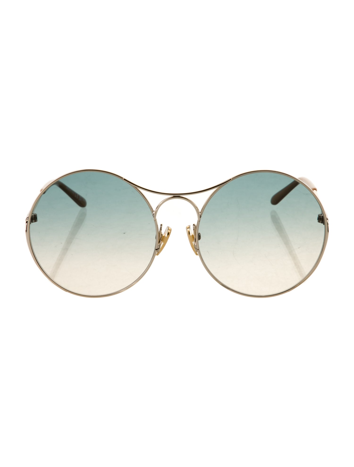 Chloé Aviator Gradient Sunglasses