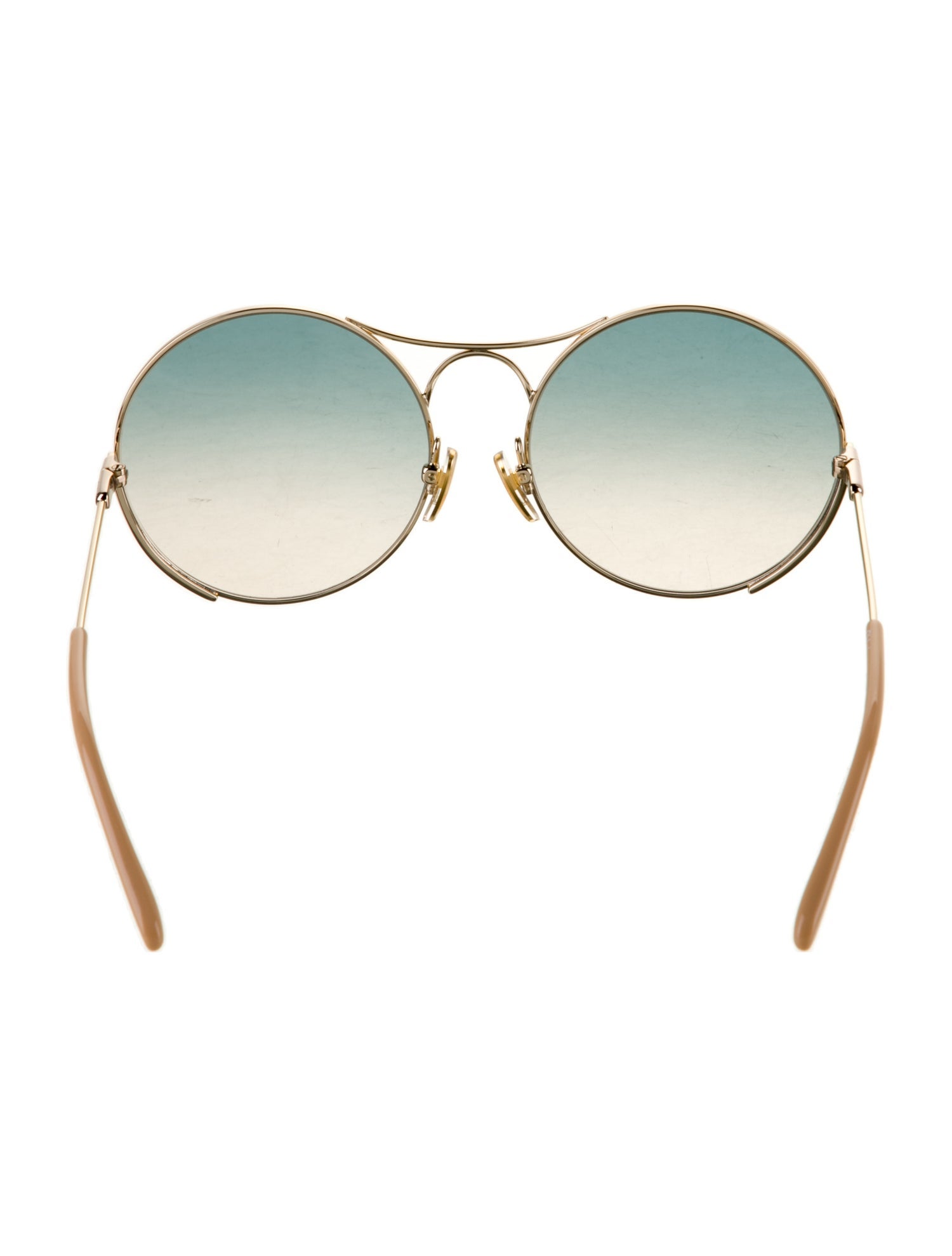 Chloé Aviator Gradient Sunglasses