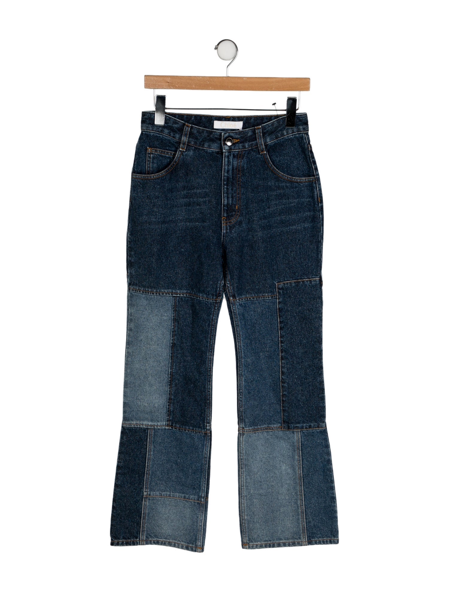 Chloé Mid-Rise Wide Leg Jeans w/ Tags