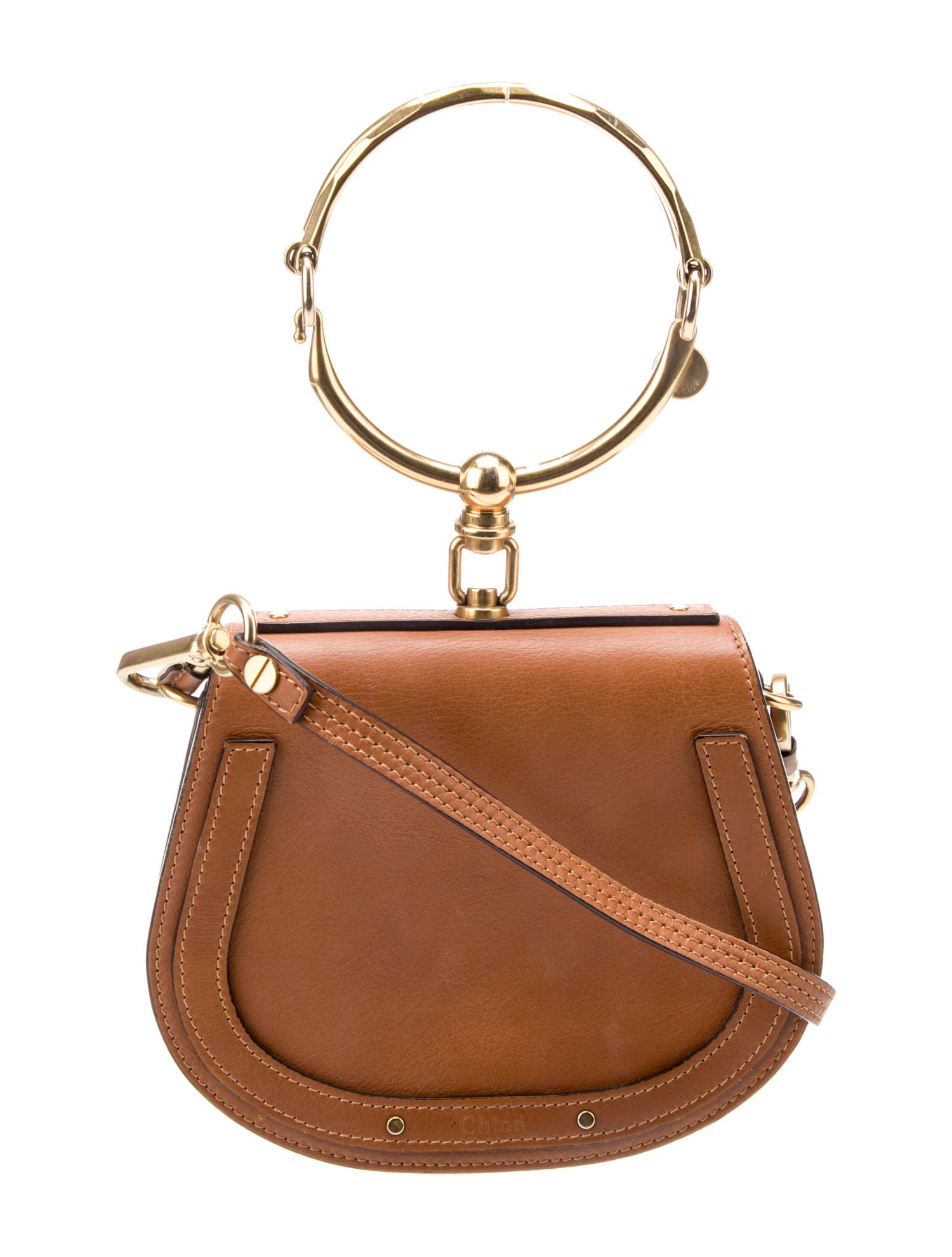 Chloé Leather Nile Bracelet Bag Small