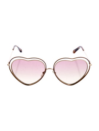 Chloé Aviator Gradient Sunglasses