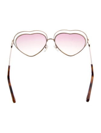 Chloé Aviator Gradient Sunglasses