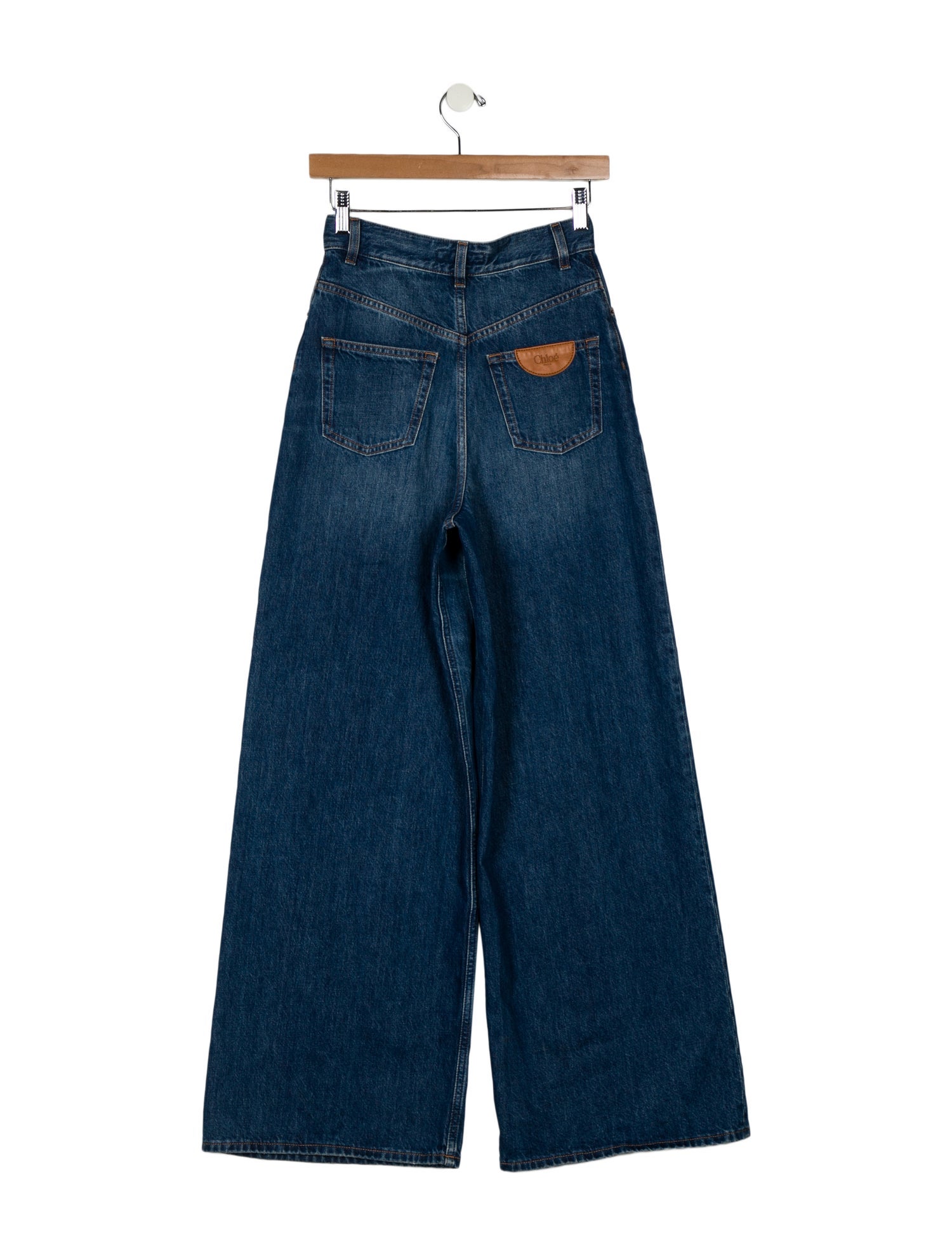 Chloé High-Rise Wide Leg Jeans