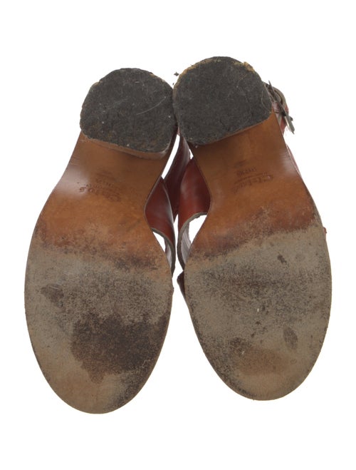 Chloé Leather Slingback Sandals