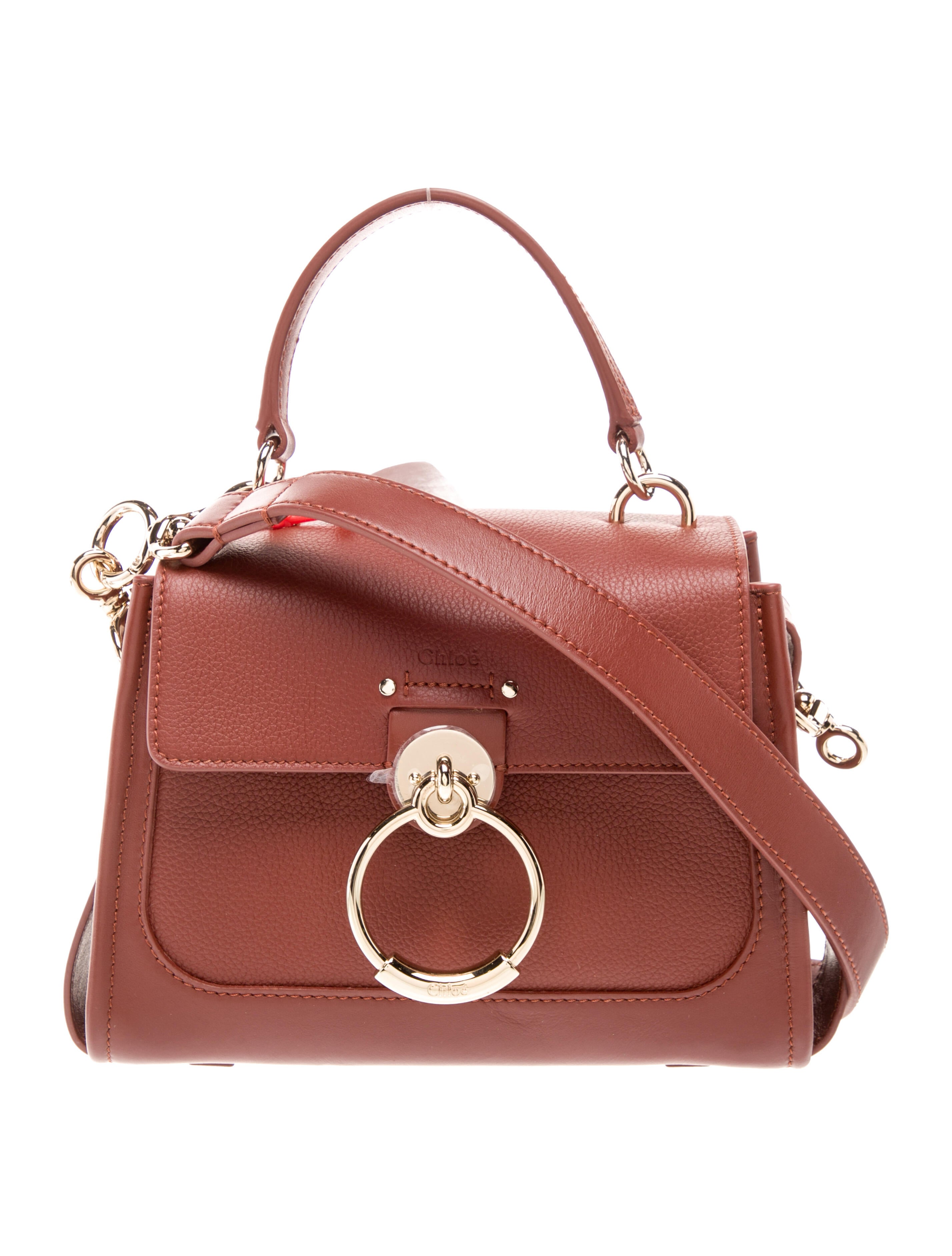 Chloé Leather Tess Day Bag Small 2024
