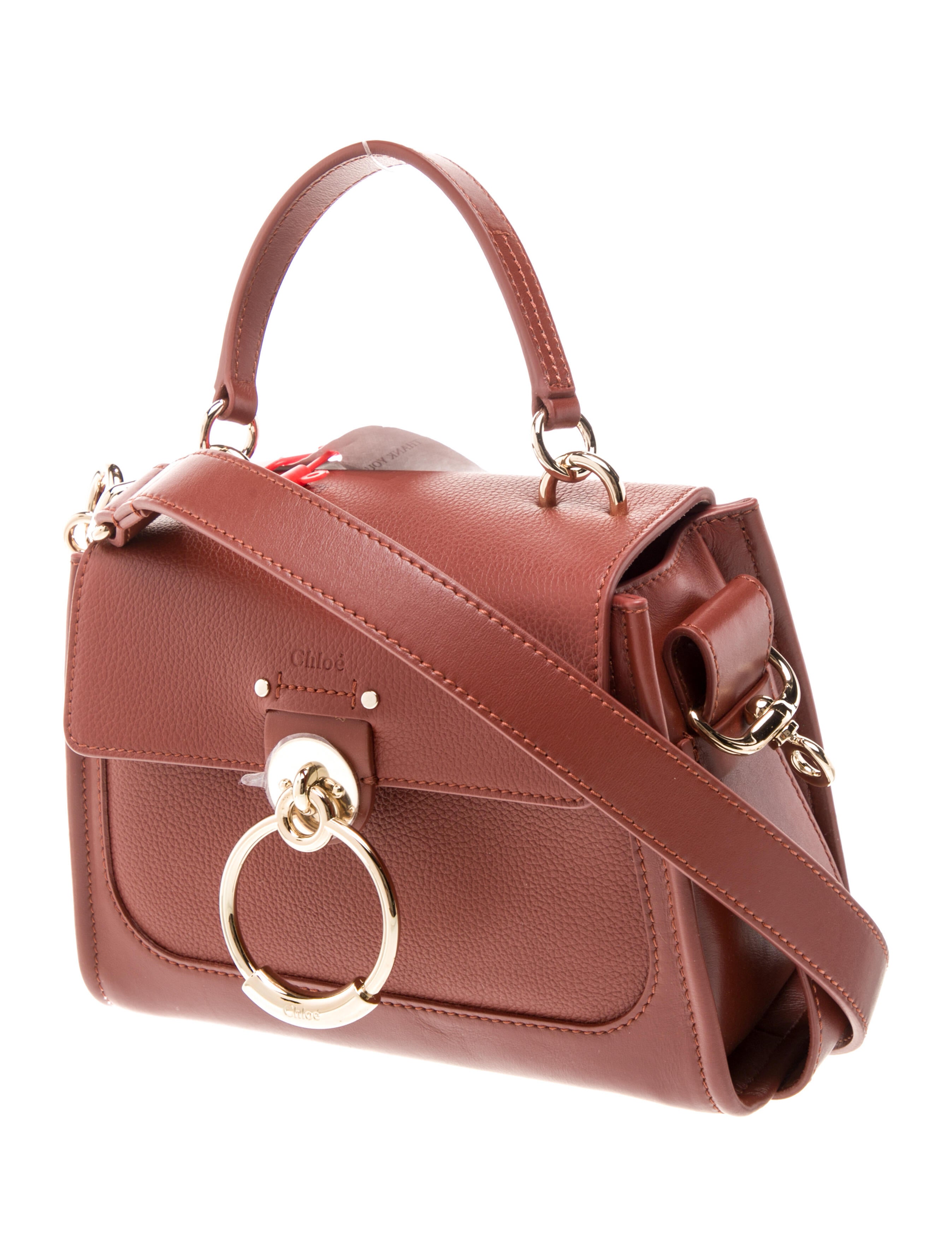 Chloé Leather Tess Day Bag Small 2024