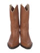 Chloé Leather Western Boots