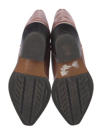 Chloé Leather Western Boots