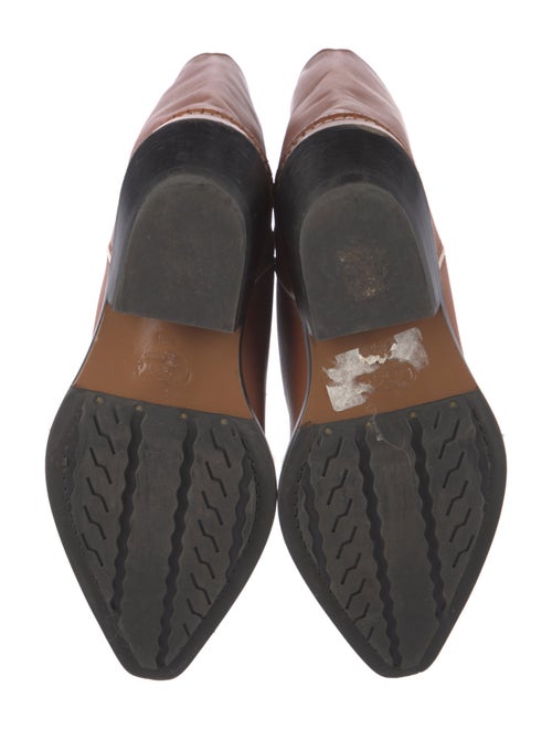 Chloé Leather Western Boots