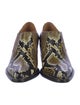 Chloé Leather Animal Print Boots
