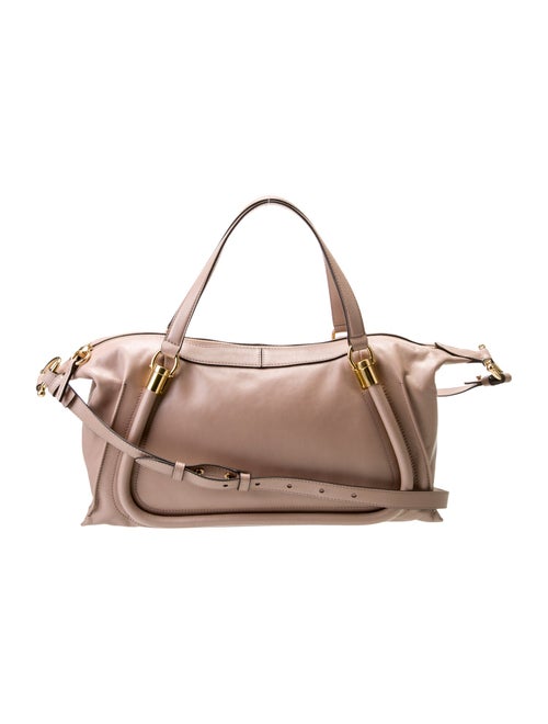 Chloé Leather Paraty 24 tote bag 24