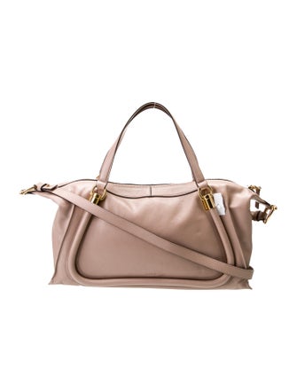 Chloé Leather Paraty 24 tote bag 24