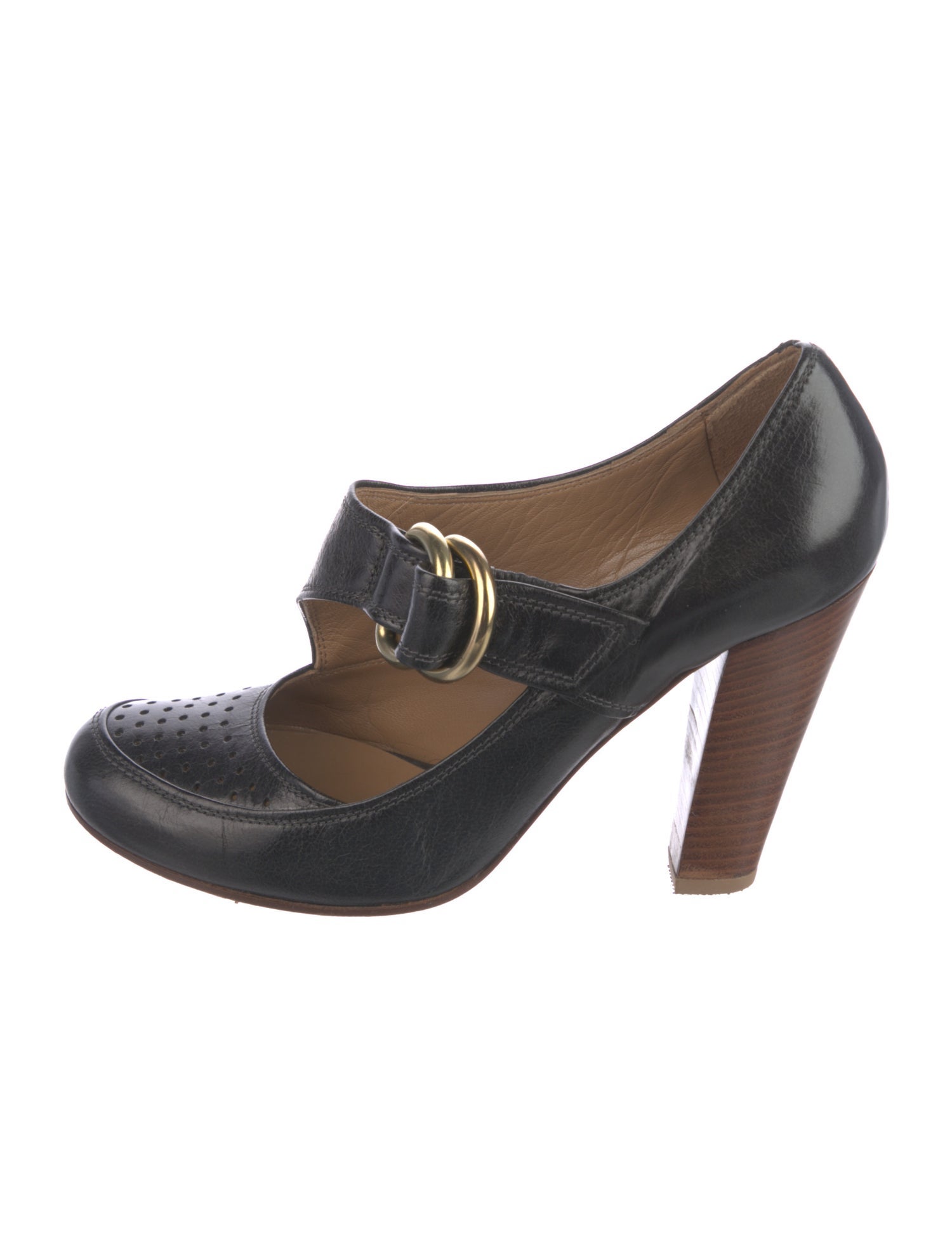 Chloé Vintage Leather Pumps