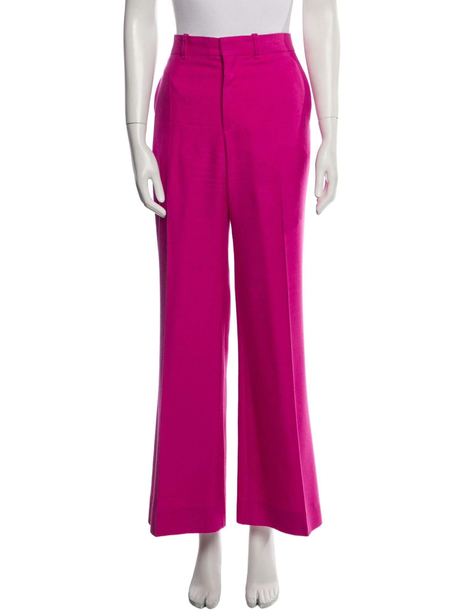 Chloé Wool Wide Leg Pants