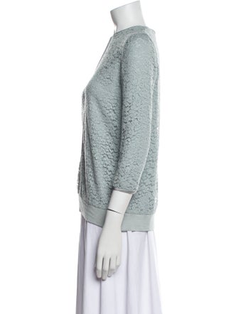 Chloé Crew Neck Three-Quarter Sleeve Sweatshirt