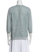 Chloé Crew Neck Three-Quarter Sleeve Sweatshirt