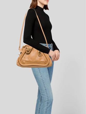 Chloé Leather Top Handle Bag