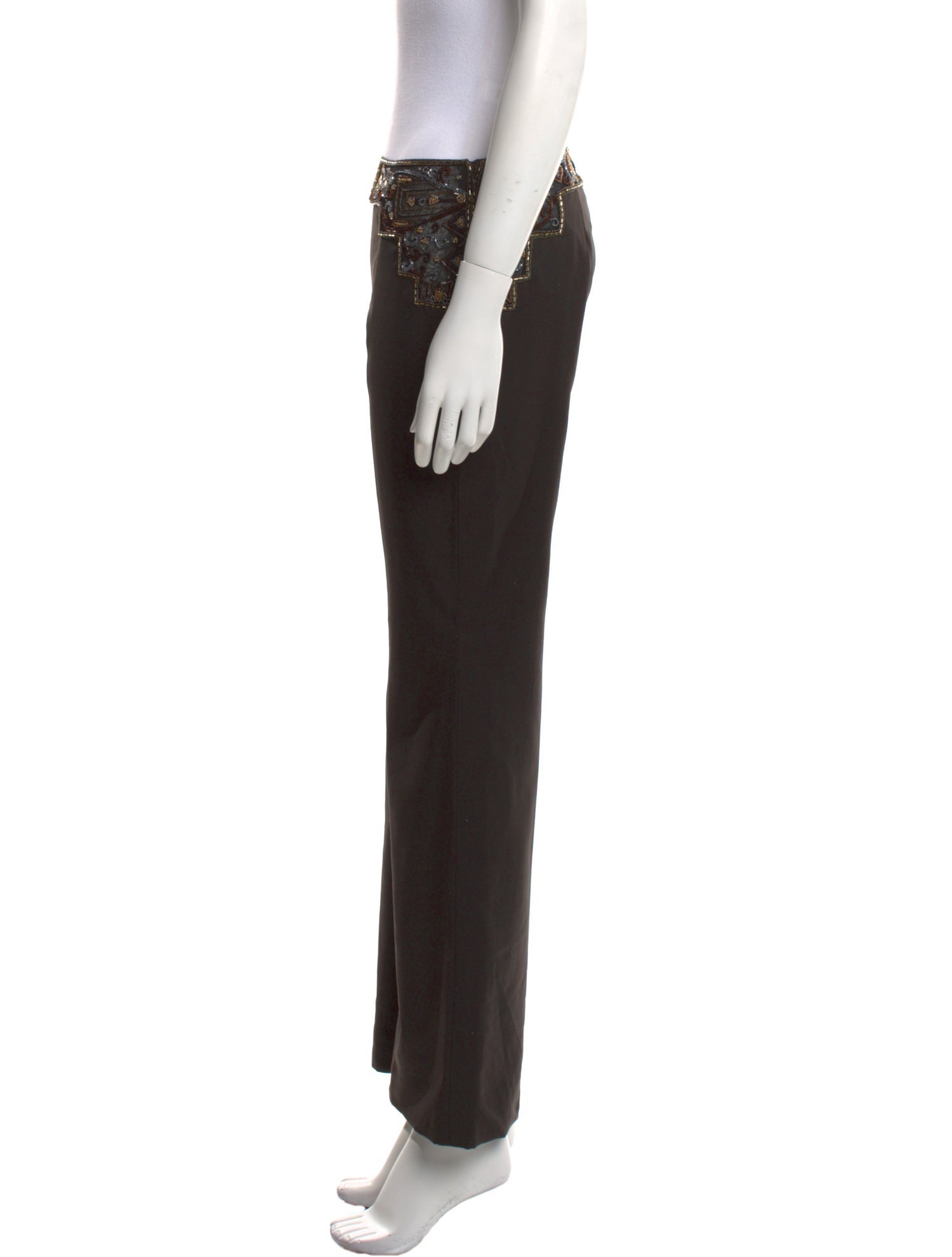 Chloé Wool Wide Leg Pants