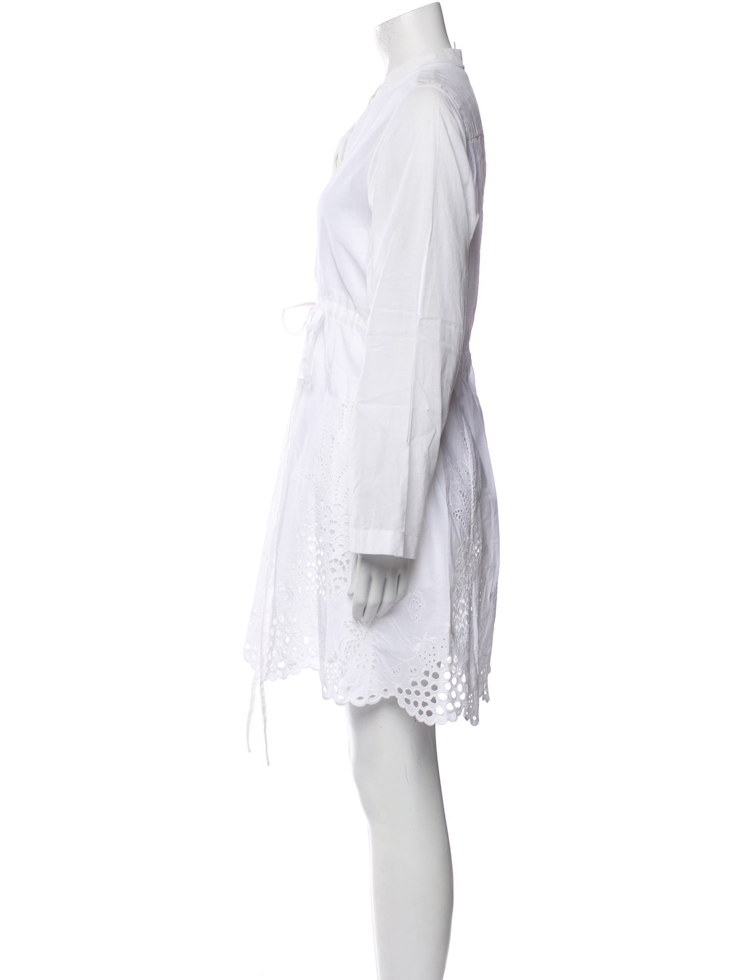 Chloé Mock Neck Mini Dress