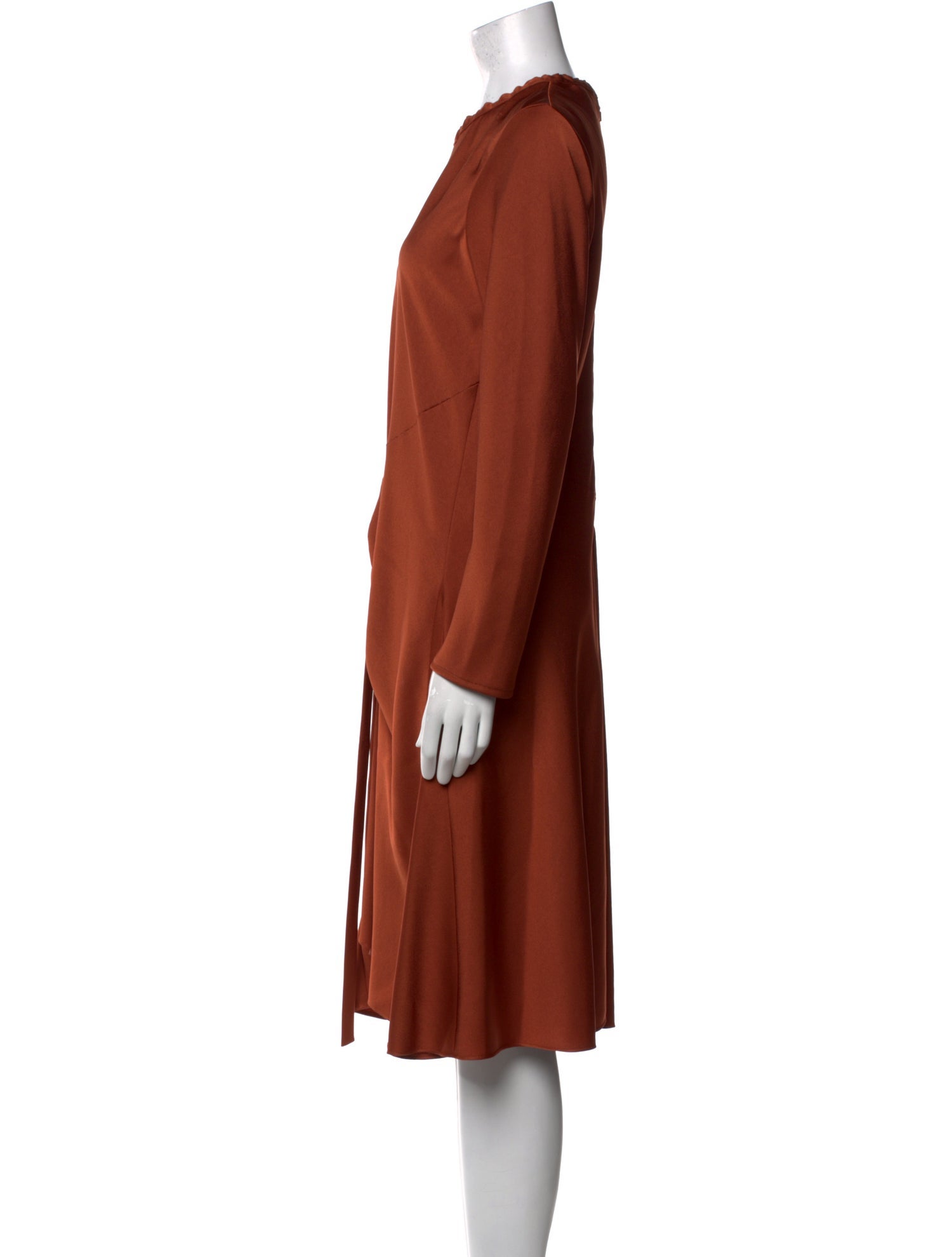 Chloé Crew Neck Knee-Length Dress