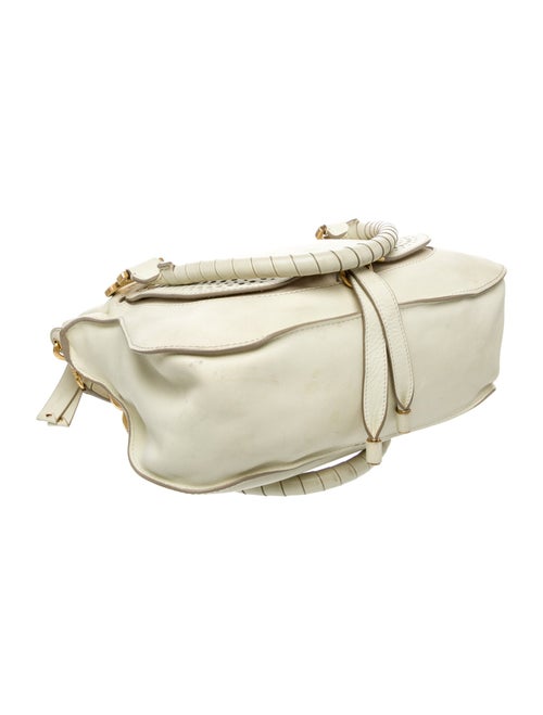 Chloé Leather Marcie double carry calfskin bag Medium