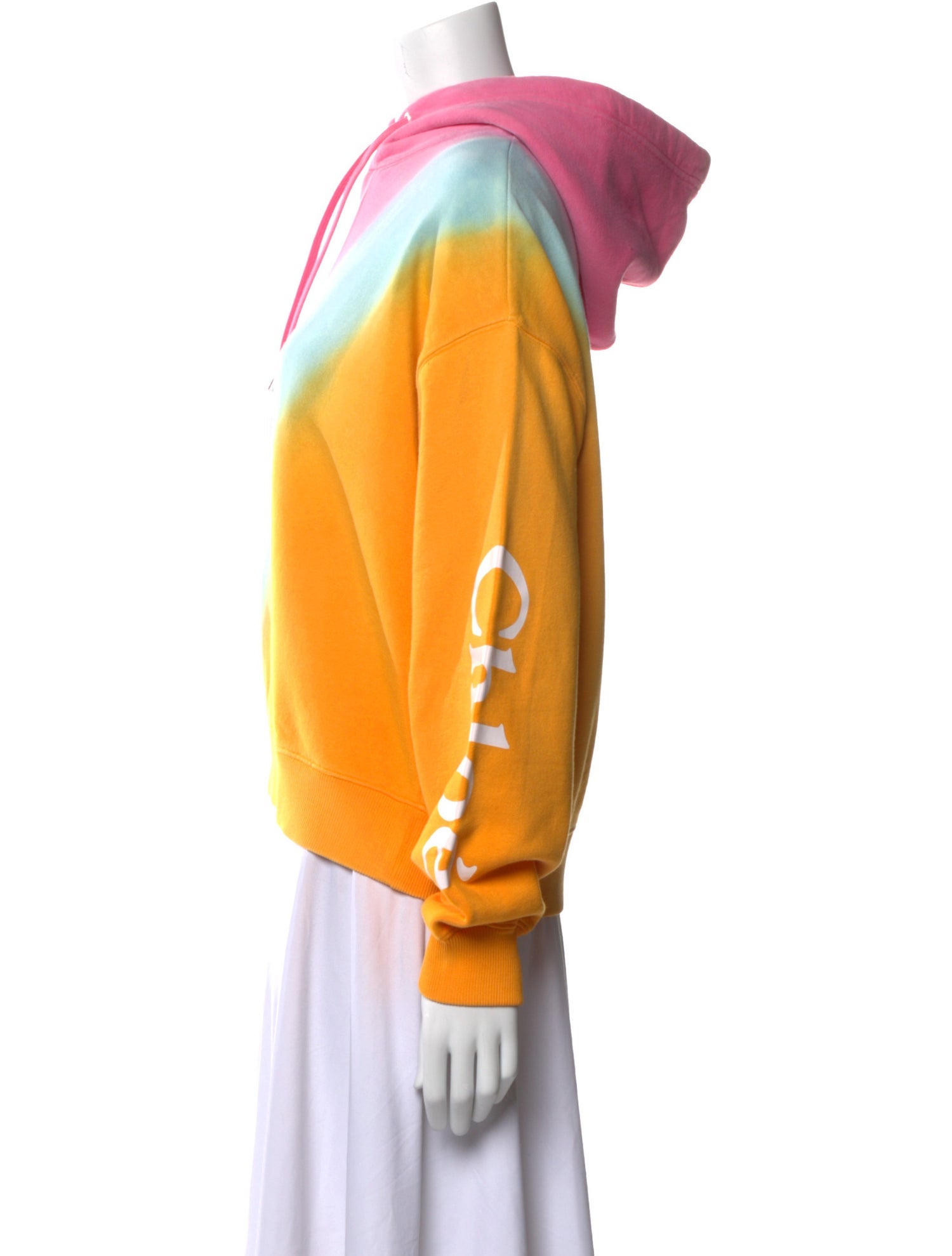 Chloé Colorblock Pattern Crew Neck Sweatshirt