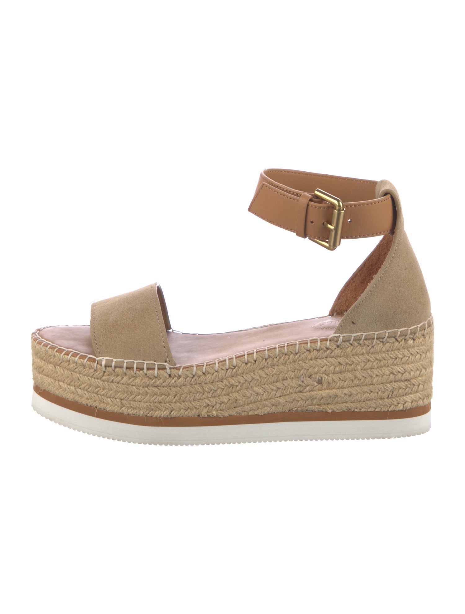 Chloé Suede Espadrilles
