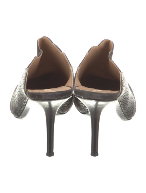 Chloé Suede Scalloped Accent Mules