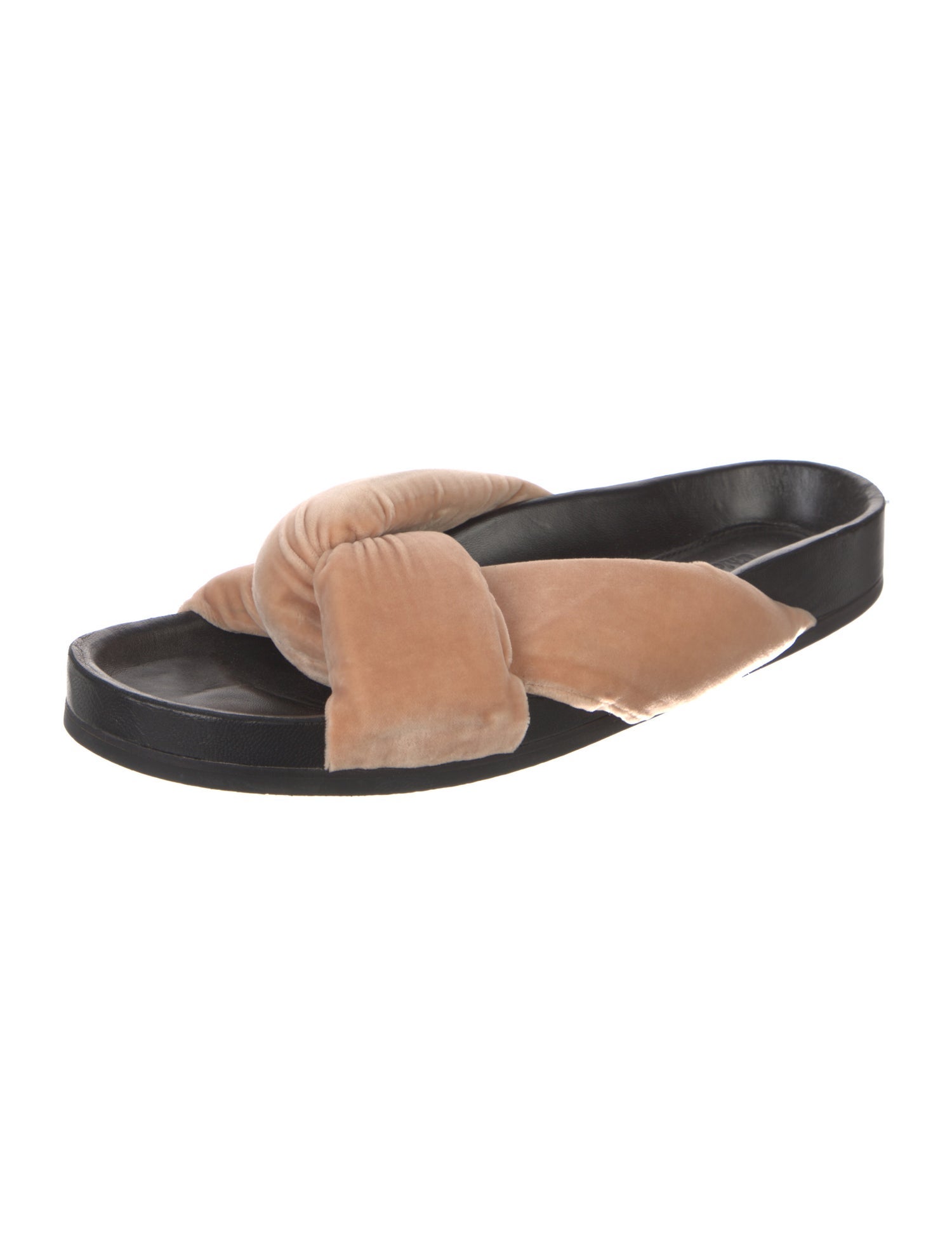 Chloé Velvet Slides