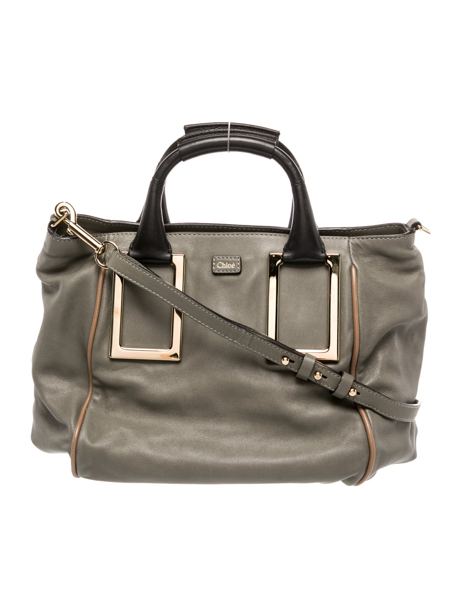 Chloé Leather Top Handle Bag