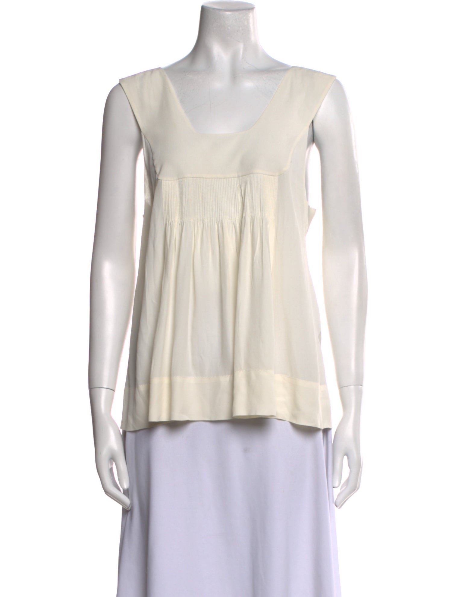 Chloé Vintage Scoop Neck Top