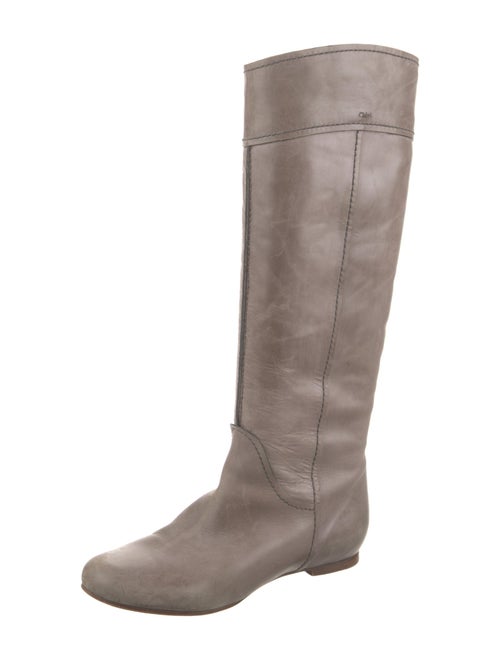 Chloé Leather Riding Boots