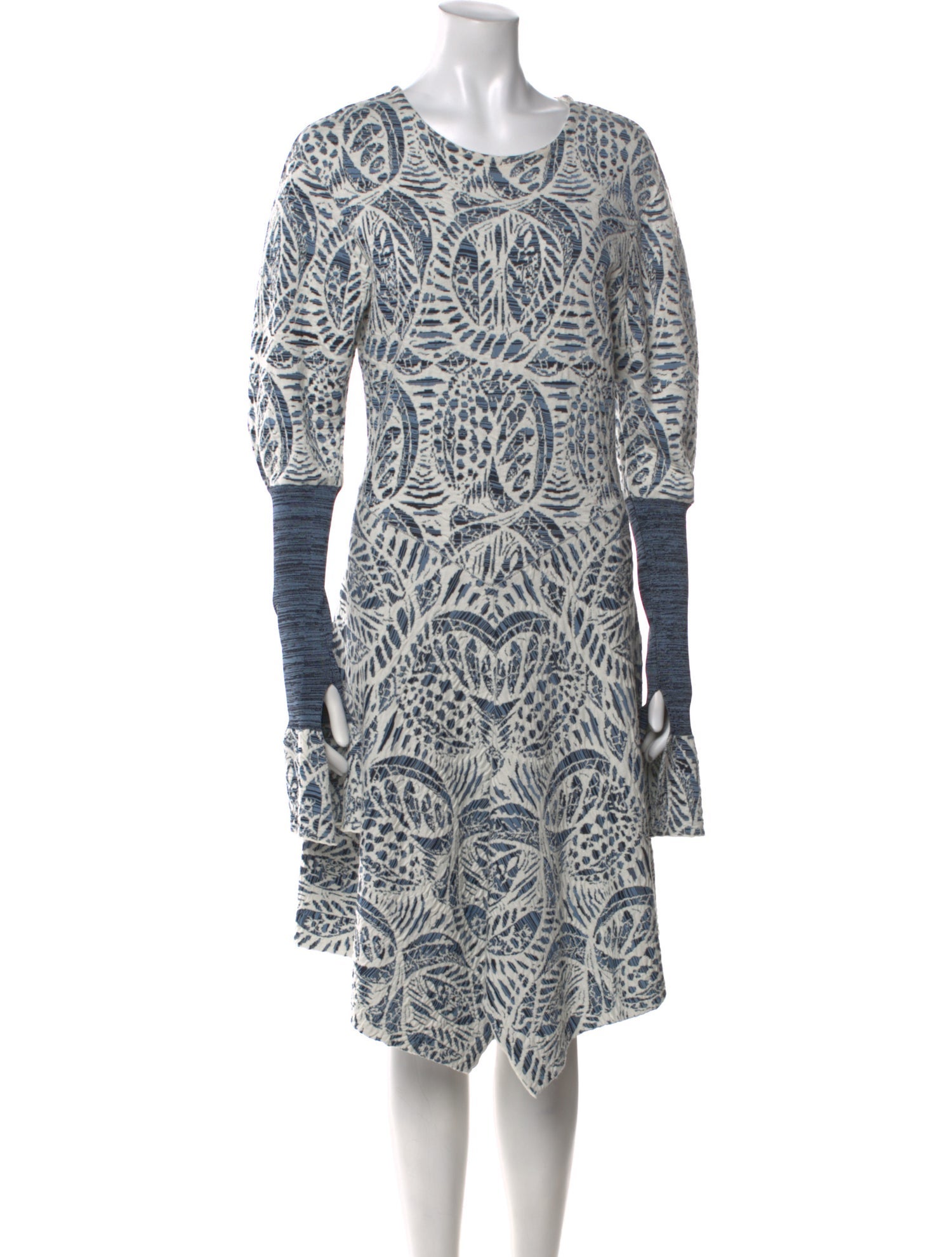 Chloé Printed Midi Length Dress