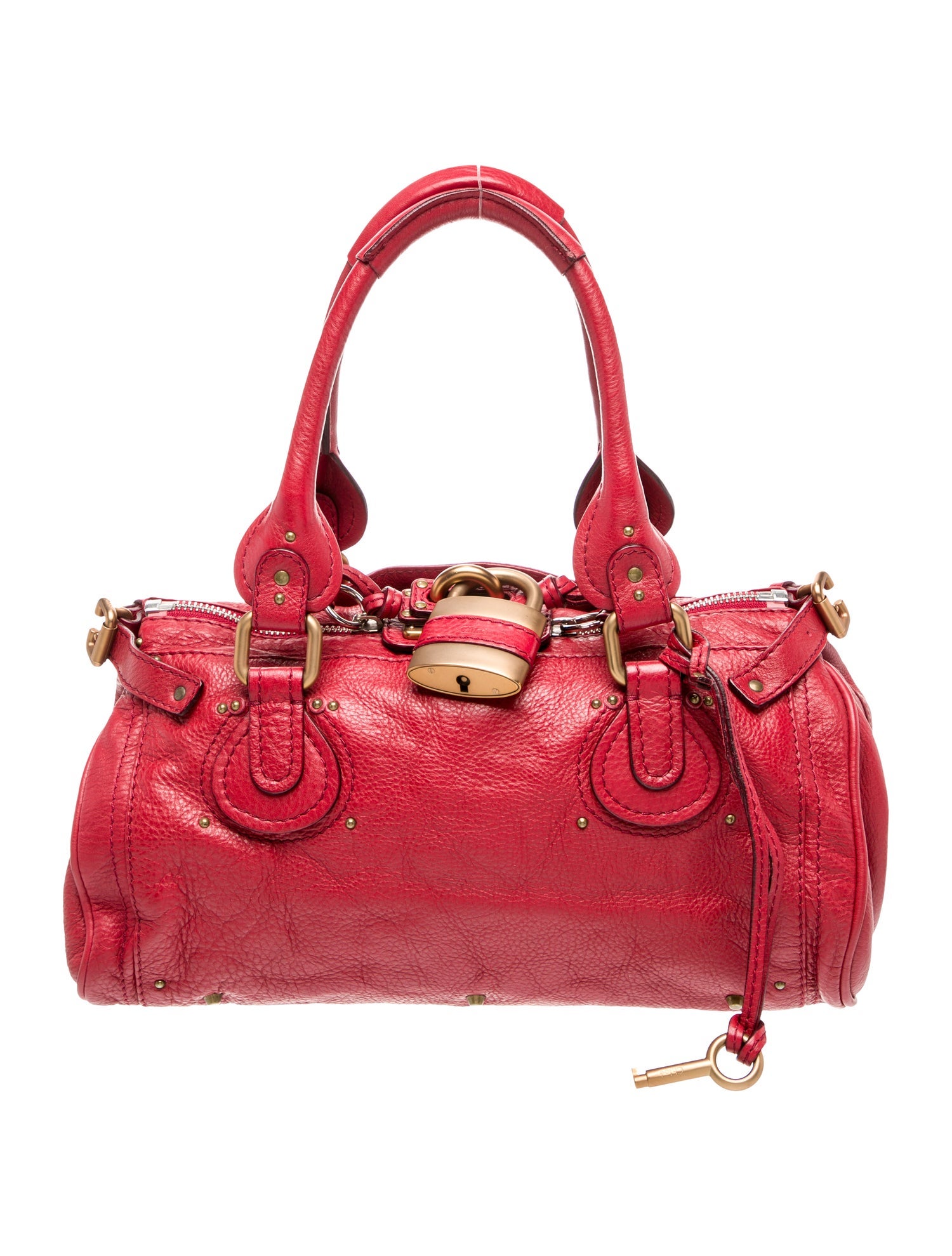 Chloé Leather Paddington satchel bag Medium