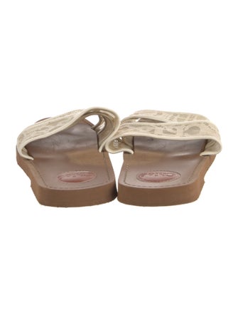 Chloé Lace Lace Pattern Slides