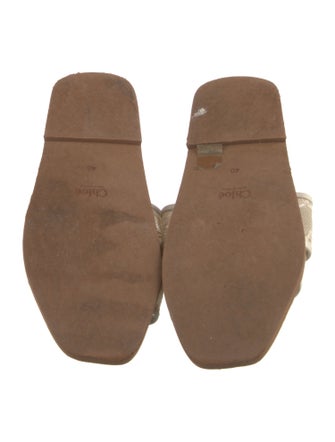 Chloé Lace Lace Pattern Slides