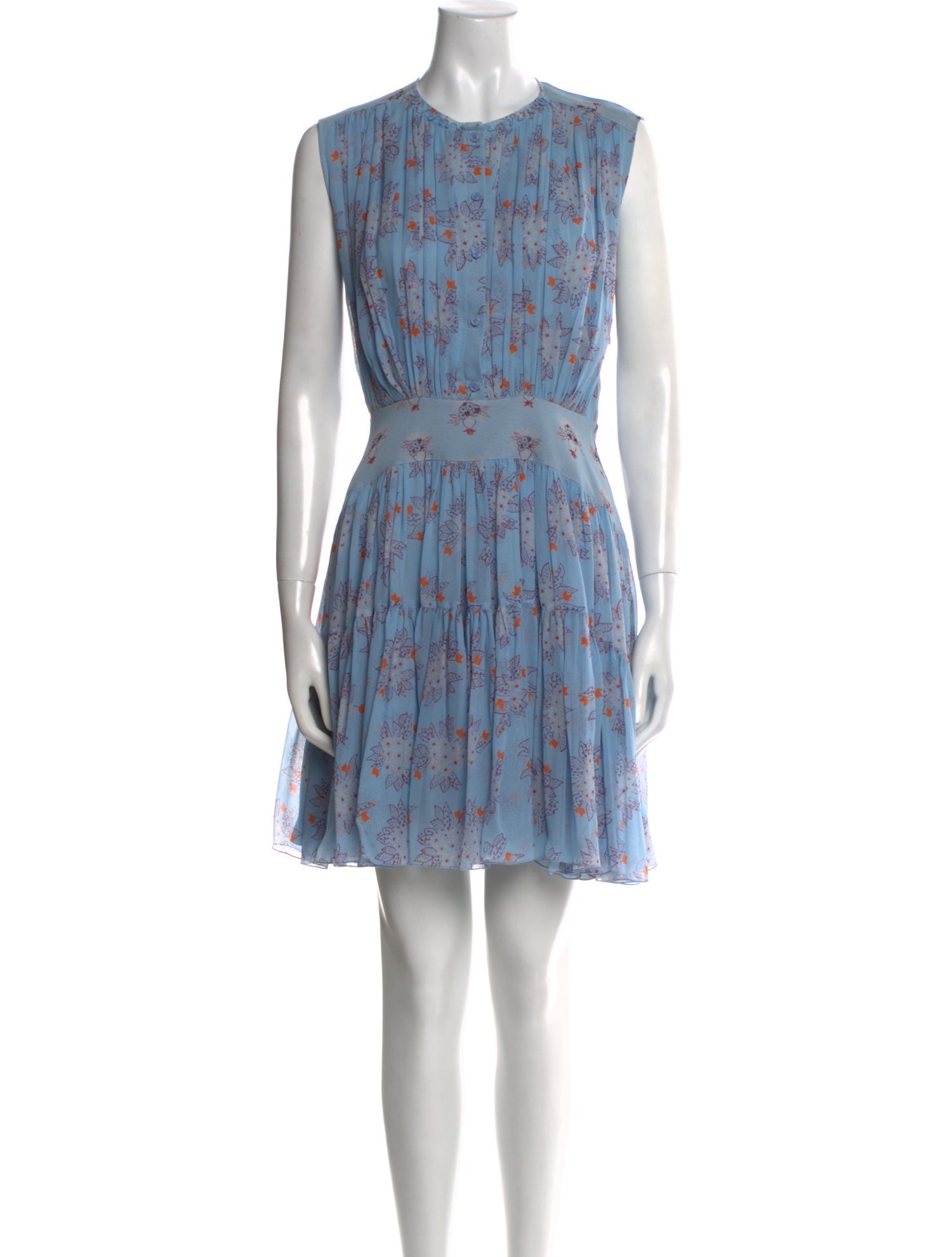 Chloé Silk Mini Dress