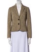 Chloé Wool Printed Blazer