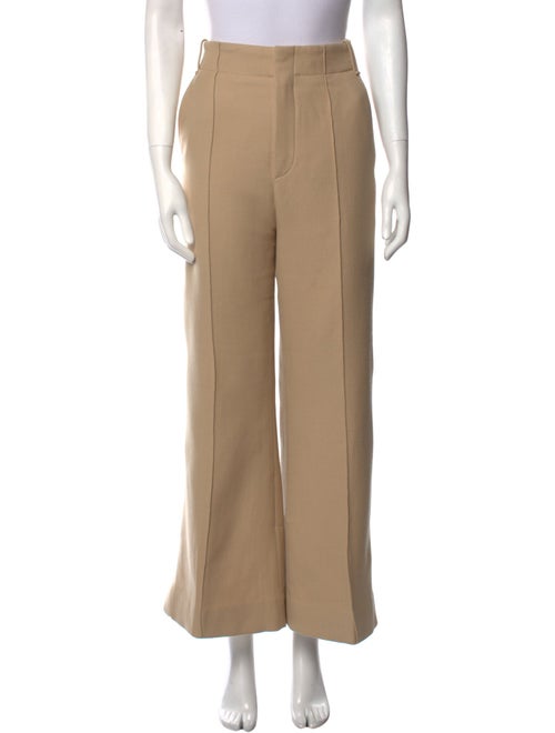 Chloé Virgin Wool Wide Leg Pants
