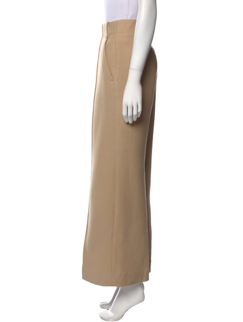 Chloé Virgin Wool Wide Leg Pants