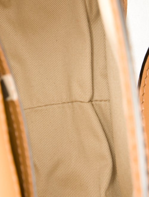 Chloé Embossed Leather Marcie Python-Print Crossbody Bag Small