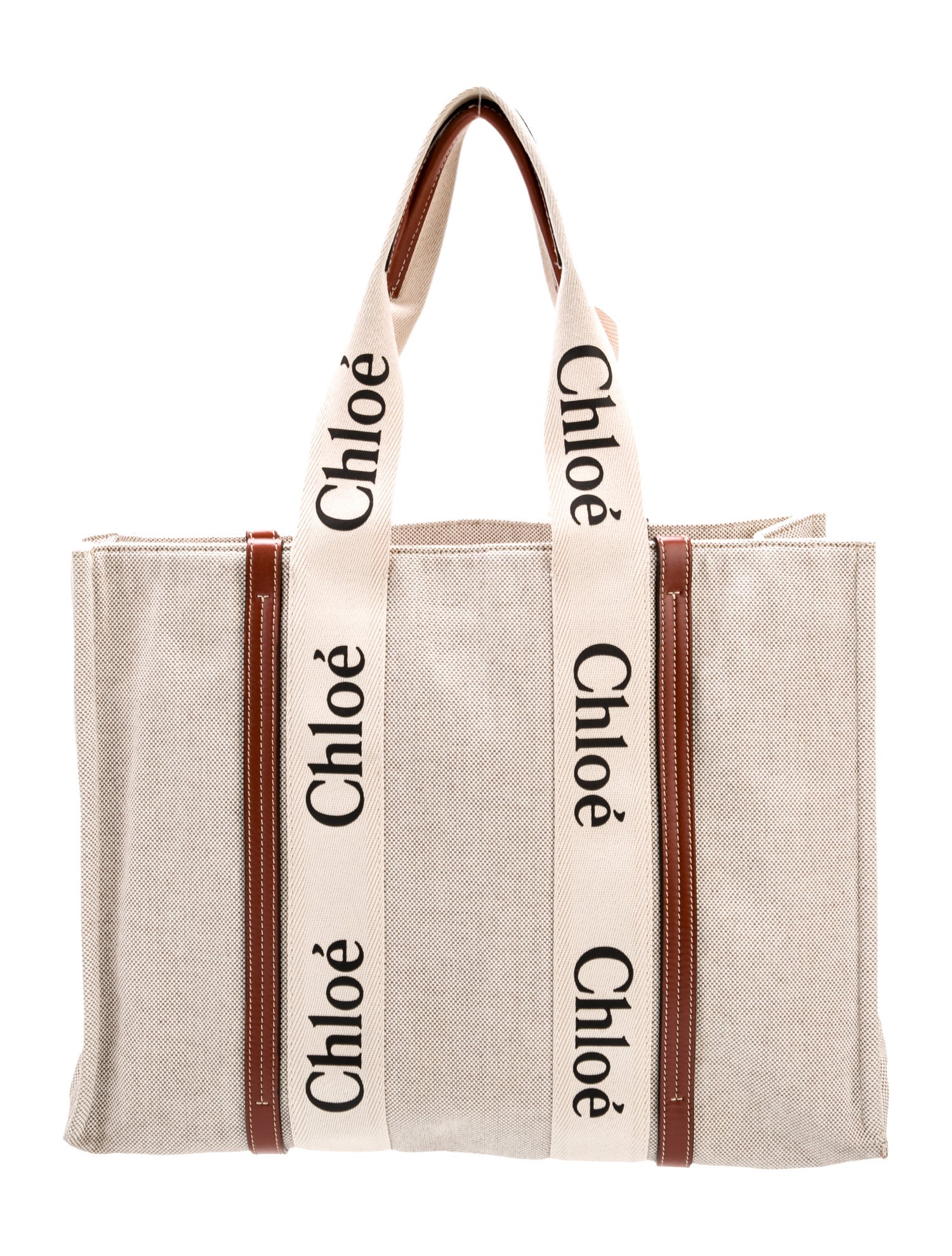 Chloé Signature Woody tote bag Large