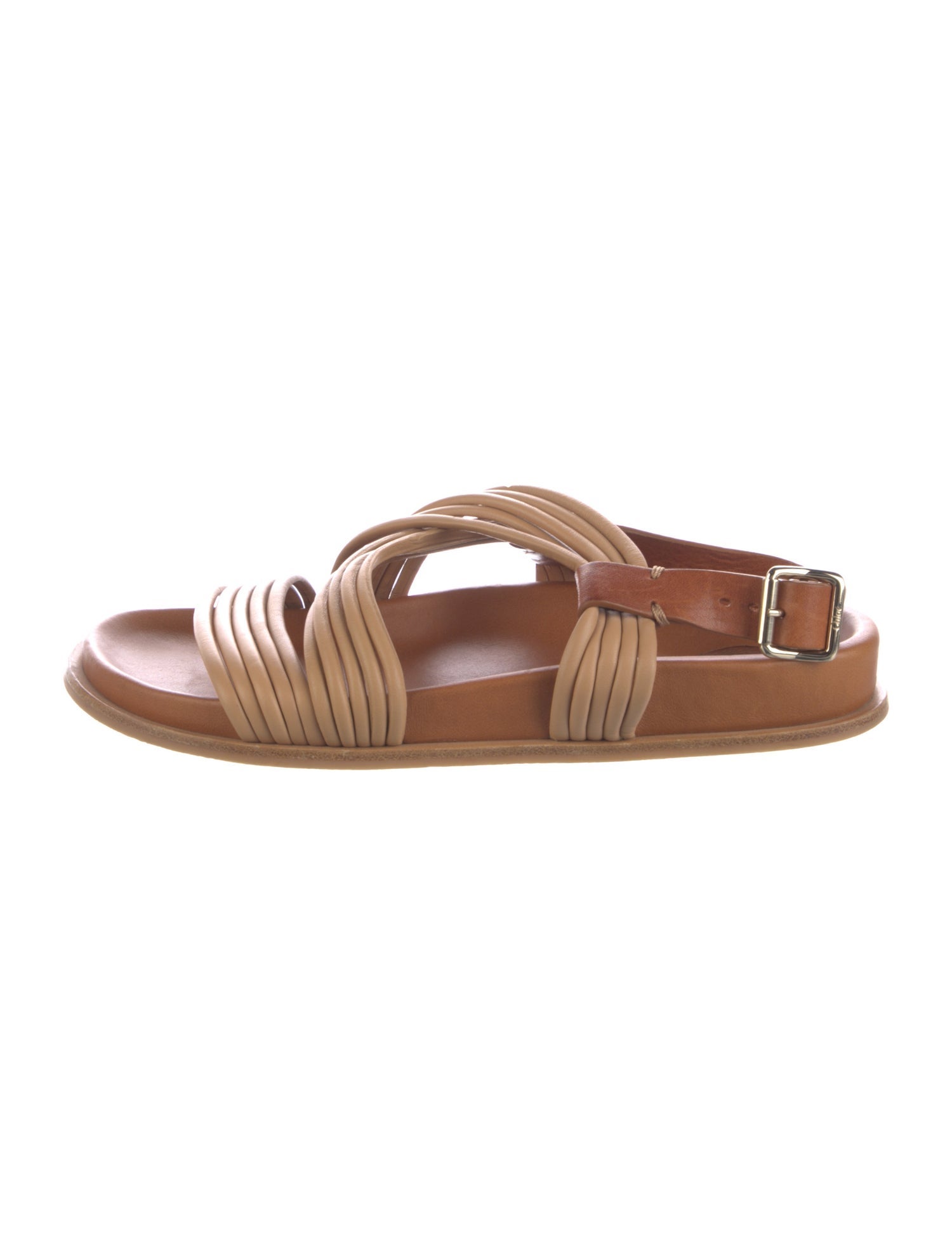 Chloé Leather Slingback Sandals